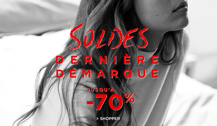 SOLDES JUSQU'À -70%